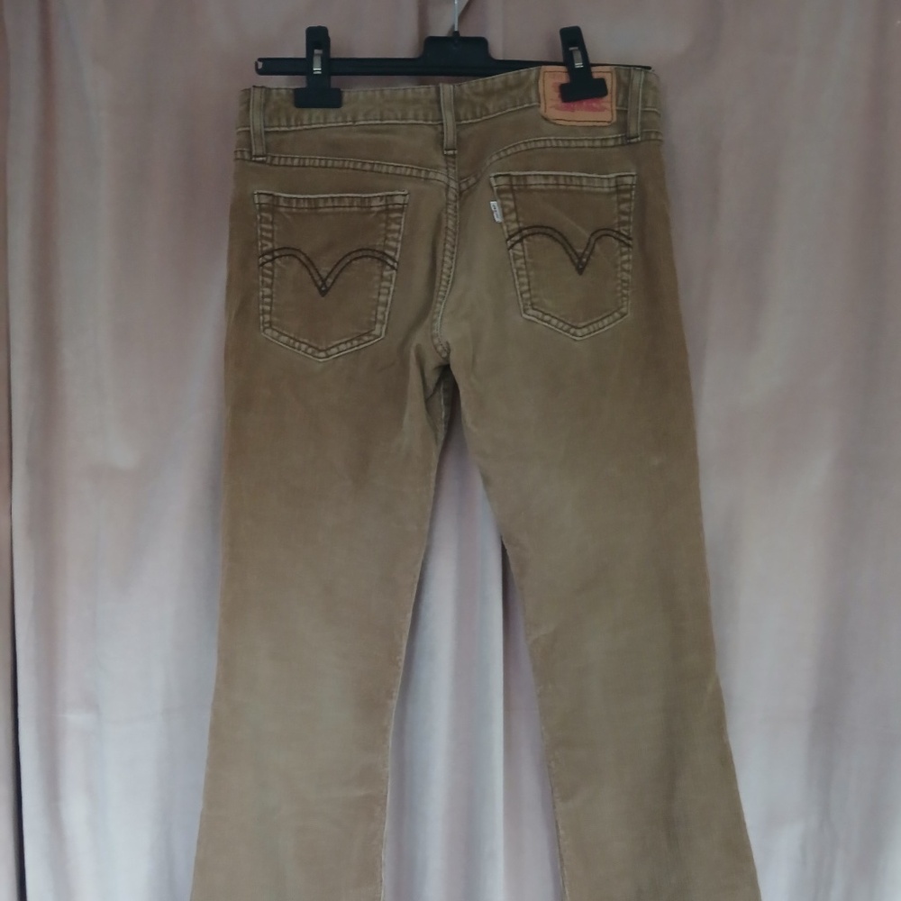Vintage Levi’s Cords  low rise boot cut beige